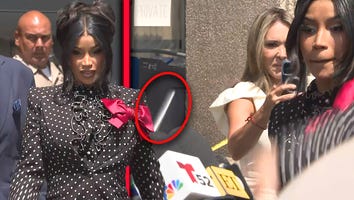 Cardi B Throws Marker at Reporter as Court Hears Closing Arguments in Assault Trial